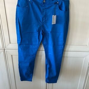 Zenana Outfitters Vibrant Blue Slim Jeans
